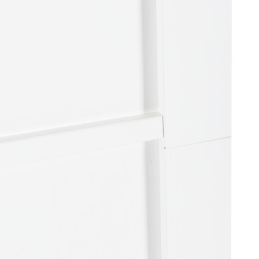 vidaXL Συρόμενη Πόρτα με Σετ Υλικών Λευκή 86x198.5 εκ.