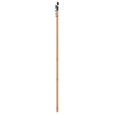 vidaXL Συρόμενη Πόρτα με Σετ Εξαρτημάτων 61x198.5 εκ Μασίφ Ξύλο Πεύκου
