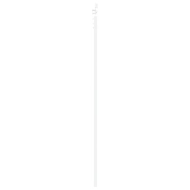 vidaXL Συρόμενη Πόρτα με Σετ Μηχανισμού Λευκή 78x202 εκ. Συμπαγής Ξύλο Πεύκο
