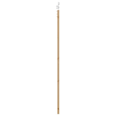 vidaXL Συρόμενη Πόρτα με Σετ Υλικών 83x211 cm Συμπαγές Ξύλο Πεύκου