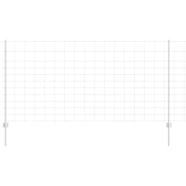 Φράχτες vidaXL 22 τεμάχια U-Channel 120cm Γαλβανισμένος Χάλυβας, Φράκτης vidaXL 1.2x25 m Γαλβανισμένος Χάλυβας