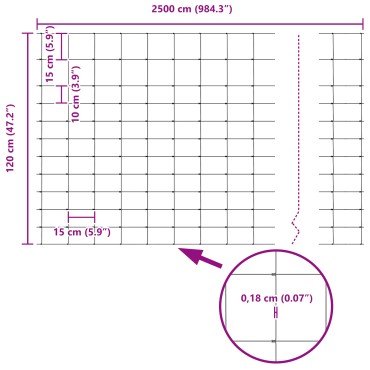 Φράχτες vidaXL 22 τεμάχια U-Channel 120cm Γαλβανισμένος Χάλυβας, Φράκτης vidaXL 1.2x25 m Γαλβανισμένος Χάλυβας