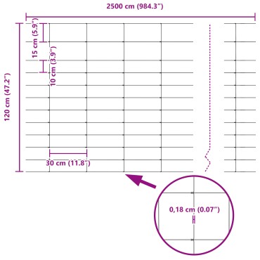 Φράχτες vidaXL 22 τεμ U-Channel 120cm Γαλβανισμένο Ατσάλι, Φράχτης vidaXL 1.2x25 μ Γαλβανισμένο Ατσάλι