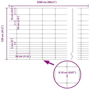 Φράκτες vidaXL 22 τμχ U-Channel 120cm Γαλβανισμένο Ατσάλι, Φράκτης Εξωτερικού Χώρου vidaXL 1.2x25 μ Γαλβανισμένο Ατσάλι