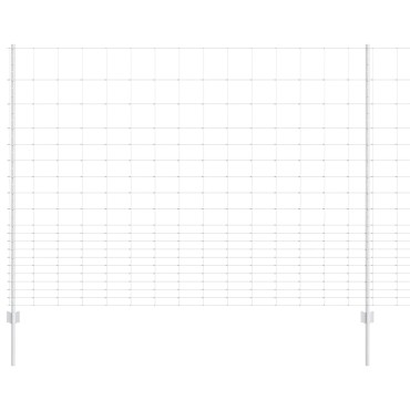 Πόρτες Παραλλαγής vidaXL 22 τεμάχια U-Channel 160cm γαλβανισμένου ατσαλιού, Περίφραξη vidaXL 1.6x25 μ γαλβανισμένου ατσαλιού