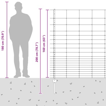 vidaXL Πόλοι Φράχτη 22 τμχ U-Channel Γαλβανισμένο Ατσάλι
