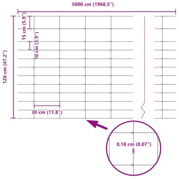 vidaXL Στυλοί Φράχτη 22 τεμ U-Channel Γαλβανισμένο Ατσάλι