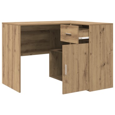 vidaXL Γωνιακό Γραφείο Δρυς 102x88x75cm Επεξεργασμένο Ξύλο 1 τεμ.