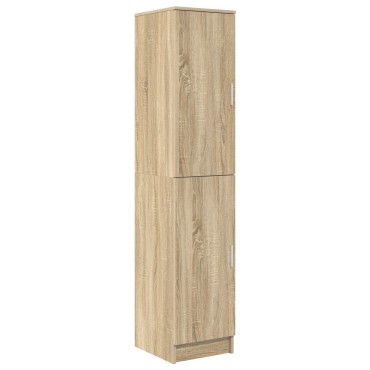 vidaXL Γραφείο με Αποθήκευση Sonoma Oak Επεξεργασμένο Ξύλο