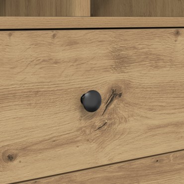 vidaXL Γραφείο με Αποθήκευση Artisan Oak Επεξεργασμένο Ξύλο