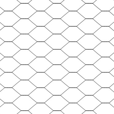 Φράχτης hexagon vidaXL Γκρι 0.4x100 μ Ατσάλι, Πόλοι φράχτη vidaXL 13 τεμ. Πράσινοι 32 mm 80cm Γαλβανισμένο Ατσάλι