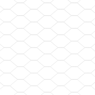 vidaXL Hexagon Fence 1.6x25 μ Γαλβανισμένος Χάλυβας