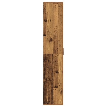vidaXL Υψηλή Ντουλάπα Παλιό Ξύλο 60x35x180cm Κατασκευασμένο Ξύλο