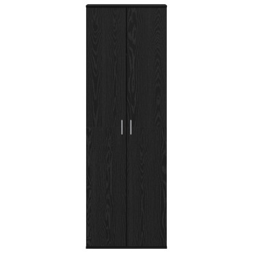 vidaXL Ντουλάπι Μαύρου Δρύος 60x35x180cm Επεξεργασμένο Ξύλο 1 τεμ.