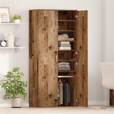 vidaXL Υψηλό ντουλάπι Παλιό Ξύλο 80x39x178cm Κατασκευασμένο Ξύλο