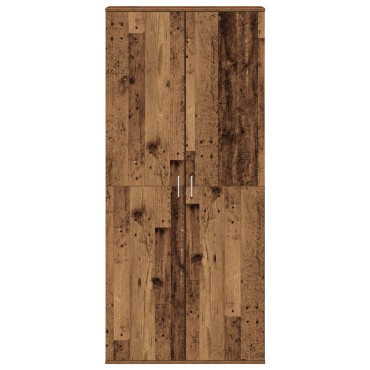 vidaXL Υψηλό ντουλάπι Παλιό Ξύλο 80x39x178cm Κατασκευασμένο Ξύλο
