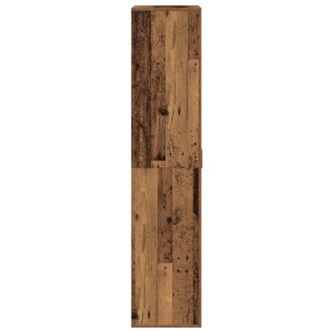 vidaXL Υψηλό ντουλάπι Παλιό Ξύλο 80x39x178cm Κατασκευασμένο Ξύλο