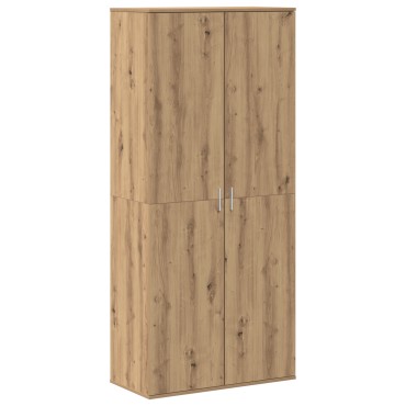 vidaXL Υψηλή Ντουλάπα Ξύλο Καρυδιά 80x39x178cm Επεξεργασμένο Ξύλο