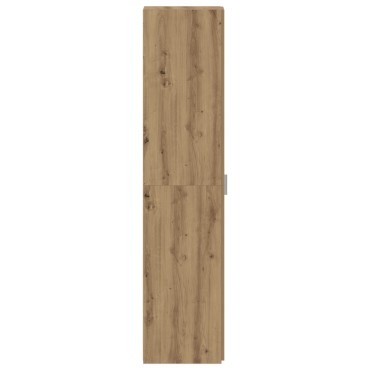 vidaXL Υψηλό ντουλάπι Καρυδιά 30x42.5x185cm Επεξεργασμένο Ξύλο 1 τεμ.