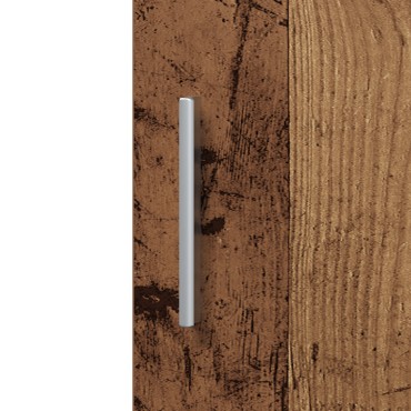 vidaXL Ψηλός Μπουφές Παλαιό Ξύλο 40x42.5x185cm Κατασκευασμένο Ξύλο 1 τεμ.