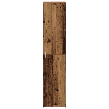 vidaXL Ψηλός Μπουφές Παλαιό Ξύλο 40x42.5x185cm Κατασκευασμένο Ξύλο 1 τεμ.