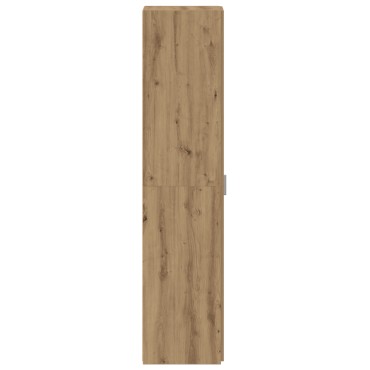 vidaXL Υψηλός μπουφές Artisan Oak 40x42.5x185cm Επεξεργασμένο ξύλο 1 τεμ.