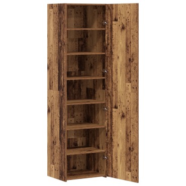 vidaXL Υψηλή Ντουλάπα Παλιού Ξύλου 50x42.5x185cm Επεξεργασμένο Ξύλο 1 τεμ.