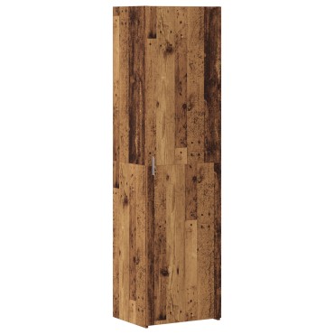 vidaXL Υψηλή Ντουλάπα Παλιού Ξύλου 50x42.5x185cm Επεξεργασμένο Ξύλο 1 τεμ.
