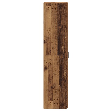 vidaXL Υψηλή Ντουλάπα Παλιού Ξύλου 50x42.5x185cm Επεξεργασμένο Ξύλο 1 τεμ.