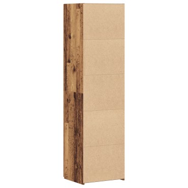 vidaXL Υψηλή Ντουλάπα Παλιού Ξύλου 50x42.5x185cm Επεξεργασμένο Ξύλο 1 τεμ.