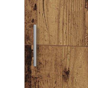 vidaXL Υψηλή Ντουλάπα Παλιού Ξύλου 50x42.5x185cm Επεξεργασμένο Ξύλο 1 τεμ.