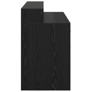 vidaXL Γραφείο Μαύρη Οξιά 120x55x91cm Συνθετικό ξύλο 1 τεμ.