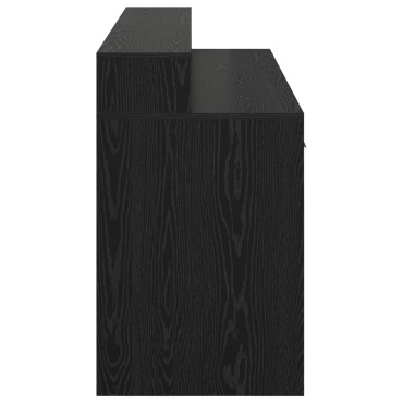 vidaXL Γραφείο Μαύρης Δρυός 160x55x91cm Επεξεργασμένο Ξύλο 1 τεμ.
