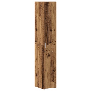 vidaXL Λεπτό Ντουλάπι Παλιά Ξυλεία 30x42.5x225cm Μηχανικά ξύλο 1 τεμ.