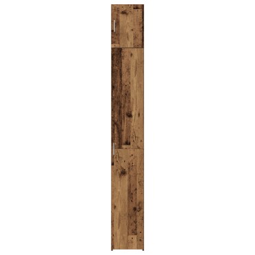 vidaXL Λεπτό Ντουλάπι Παλιά Ξυλεία 30x42.5x225cm Μηχανικά ξύλο 1 τεμ.