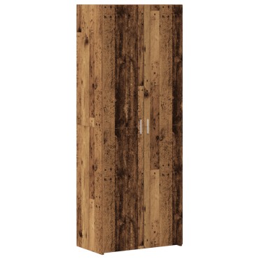 vidaXL Ντουλάπα Αποθήκευσης Παλιό Ξύλο 70x42.5x225cm Επεξεργασμένο Ξύλο 1 τεμ.