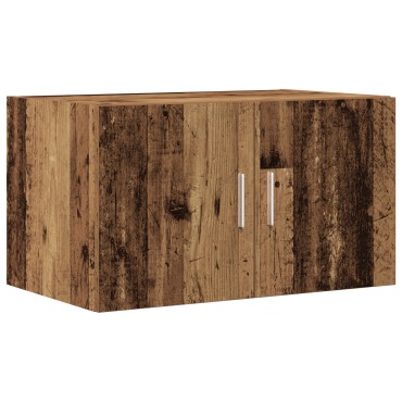 vidaXL Ντουλάπα Αποθήκευσης Παλιό Ξύλο 70x42.5x225cm Επεξεργασμένο Ξύλο 1 τεμ.