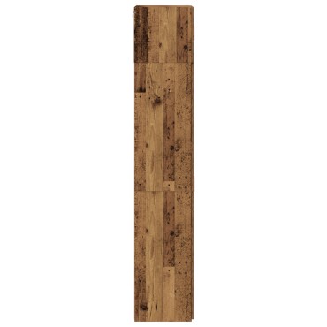 vidaXL Ντουλάπα Αποθήκευσης Παλιό Ξύλο 70x42.5x225cm Επεξεργασμένο Ξύλο 1 τεμ.