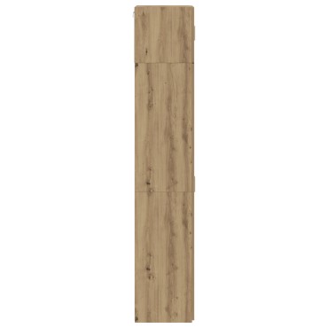 vidaXL Ντουλάπα Αποθήκευσης Ξύλο Δρυός 70x42.5x225cm Επεξεργασμένο Ξύλο 1 τεμ.