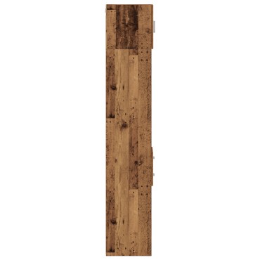 vidaXL Ντουλάπι Αποθήκευσης Παλιού Ξύλου 30x42.5x225cm Κατασκευασμένο Ξύλο 1 τεμ.