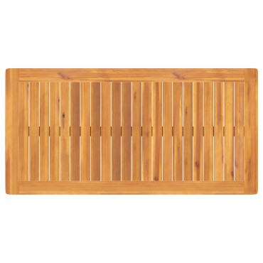 vidaXL Καρέκλες Κήπου 2 τεμ. 56x56x90cm Συμπαγές Ξύλο Ακακίας