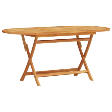 vidaXL Σέτ φαγητού για κήπο 7 τεμ. Καφέ Στερεό Ξύλο Ακακίας 160x85x75cm