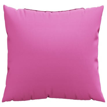 vidaXL Μαξιλάρια Διασποράς 4 τεμ Ροζ 40x40cm