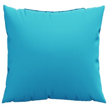 vidaXL Scatter Μαξιλάρια 4 τεμ Τιρκουάζ 40x40cm Υφάσμα