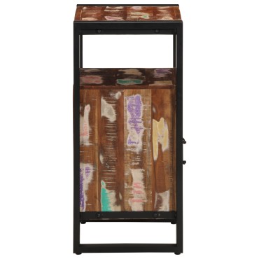 vidaXL Ντουλάπι Μπάνιου Πολύχρωμο 40x35x75cm Μασίφ Ξύλο Ανακυκλωμένο