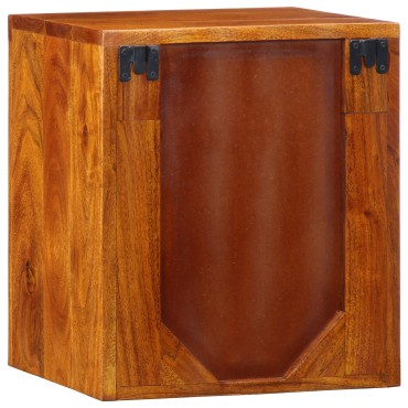 vidaXL Κομοδίνο 35x30x40cm Μασίφ Ξύλο Ακακίας 1 τεμ.