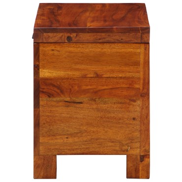 vidaXL Κιβώτιο Αποθήκευσης Καφέ 50x30x40cm από Μασίφ Ξύλο Ακακίας 1 τεμ.