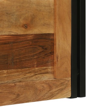 vidaXL Κουτί Αποθήκευσης 80x50x50cm Μασίφ Ξύλο Ακακίας 1 τεμ.