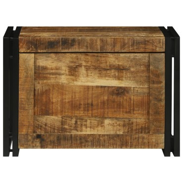 vidaXL Κουτί αποθήκευσης 60x40x41cm Μασίφ τραχύ ξύλο μάνγκο