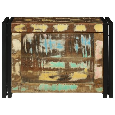 vidaXL Κουτί Αποθήκευσης 60x40x41cm Μασίφ Ξύλο Ανακυκλωμένο 1 τεμ.